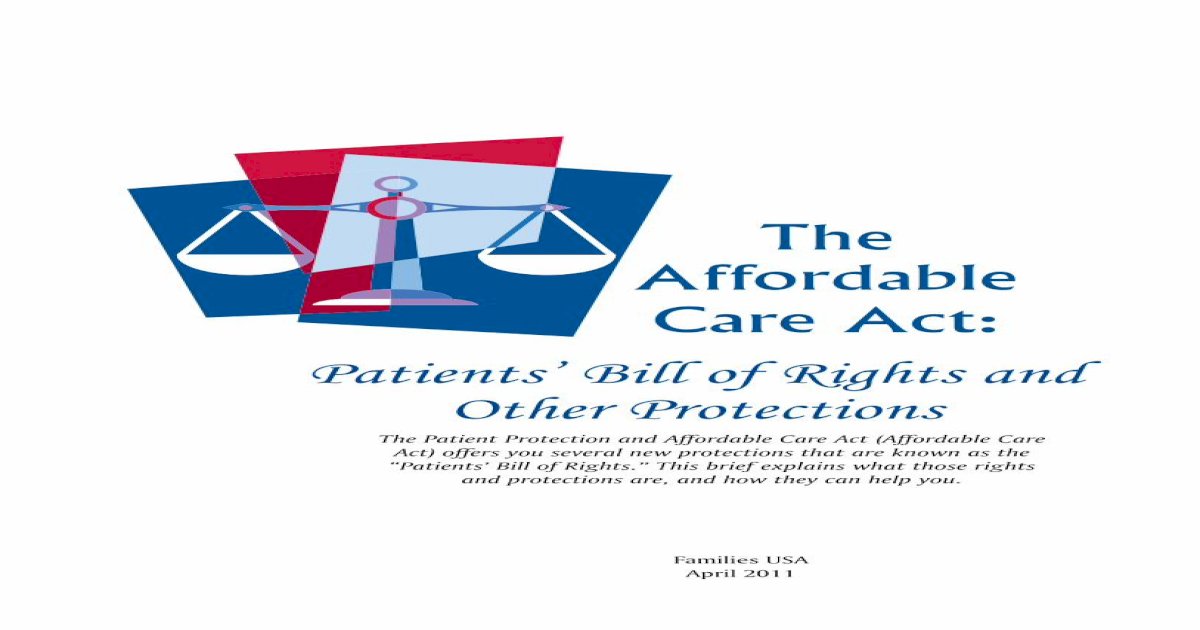the-affordable-care-act-patients-bill-of-rights-and-other-protections