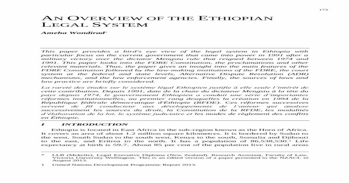 thesis grading system in ethiopia