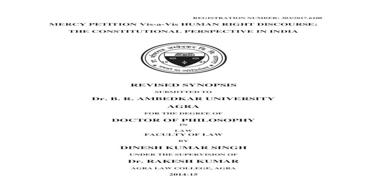 title of the thesis that dr ambedkar submitted