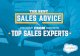 The Best Sales Advice from Top Sales Experts