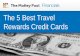The 5 Best Travel Rewards Credit Cards