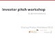 Investor pitch workshop @ Startup Pirates Bratislava 2012