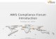 AWS Webcast - AWS Compliance Forum Introduction