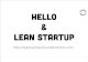 Startup MBA 1.0 - Lean startup intro