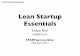 Lean Startup Essentials - STARTup Live Graz