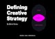 Defining Creative Strategy - Balind Sieber