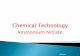 Chemical Technology Ammonium Nitrate