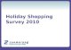 2010 holiday shopping survey
