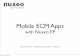 Webinar Mobile ECM Apps with Nuxeo EP