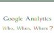 Google Analytics The Basics