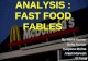Fast Food Fables