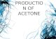 Petro leum - acetone production