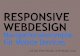 RESPONSIVE WEBDESIGN, Navigationskonzepte für Mobile Devices
