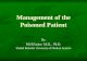 Management of the poisoned patient