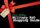2012 Holiday Military R&D Shopping Guide