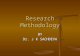 Introduction Research methodology