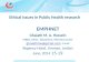 EMPHNET-PHE Course: Module seven ethical issues in public health research& international public health practice