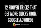 12 Proven Tricks That Get More Clicks From Google AdWords