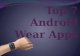 Top 7 Android Wear Apps