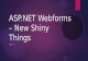 Asp.net web forms new shiny things   part 1