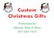 Custom christmas gifts