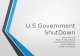 U.S Government Shutdown