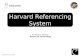 Harvard referencing system