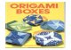 Origami Boxes (Tomoko Fuse)