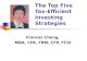The Top Five Tax Efficient Investing Strategies