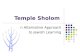 Temple Sholom Trimester Based Learning