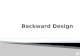 Backward design ah