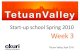 Tetuan Valley Startup School Spring 2010 Week 3