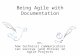 Being Agile With Documentation
