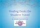 Finding Deals On Student Travel