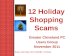12 Holiday Tech Shopping Scams