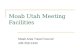 Moab Utah Meeting Facilities