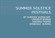 Summer solstice celebrations