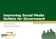 Improving Social Media Outlets for Government