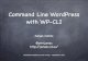 Command Line WordPress with WP-CLI
