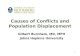 1 Causes of Conflicts and Population Displacement Gilbert Burnham, MD, MPH Johns Hopkins University