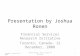 Presentation by Joshua Ronen Financial Services Research Initiative Toronto, Canada– 12 December, 2008 Wednesday, June 11, 2014Joshua Ronen, Stern school