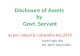 Disclosure of Assets by Govt. Servant as per Lokpal & Lokayukta Act,2013 Kashi Nath Jha DG, NICF, New Delhi.