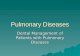 Pulmonary Diseases - Dental Management