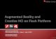 Augmented Reality and Creative HCI on Flash Platform