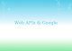 Web APIs & Google APIs
