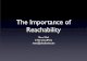 Reachability in Mobile App Development