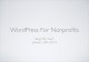 WordPress for NonProfits