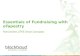 Essentials of fundraising - eTapestry User Group 2013