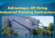 Advantages of hiring industrial painting contractors