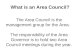 Area Council Meetings